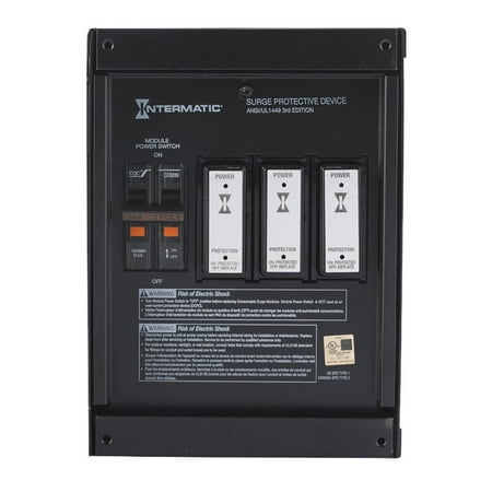 - Intermatic IG2240-IMSK Smart Guard® Whole Home Surge Protection Device with Consumable Modules