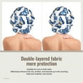 thumbnail image 2 of Yiaed Beautiful Butterflies Print Satin Bonnet Silk Bonnet Hair Bonnet for Sleeping Hair Bonnets, 2 of 6