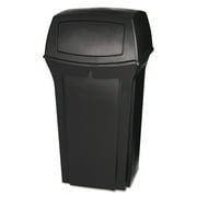 Rubbermaid Commercial Ranger Fire-Safe Container, Square, Structural Foam, 35 gal, Brown by RUBBERMAID COMMERCIAL PROD.