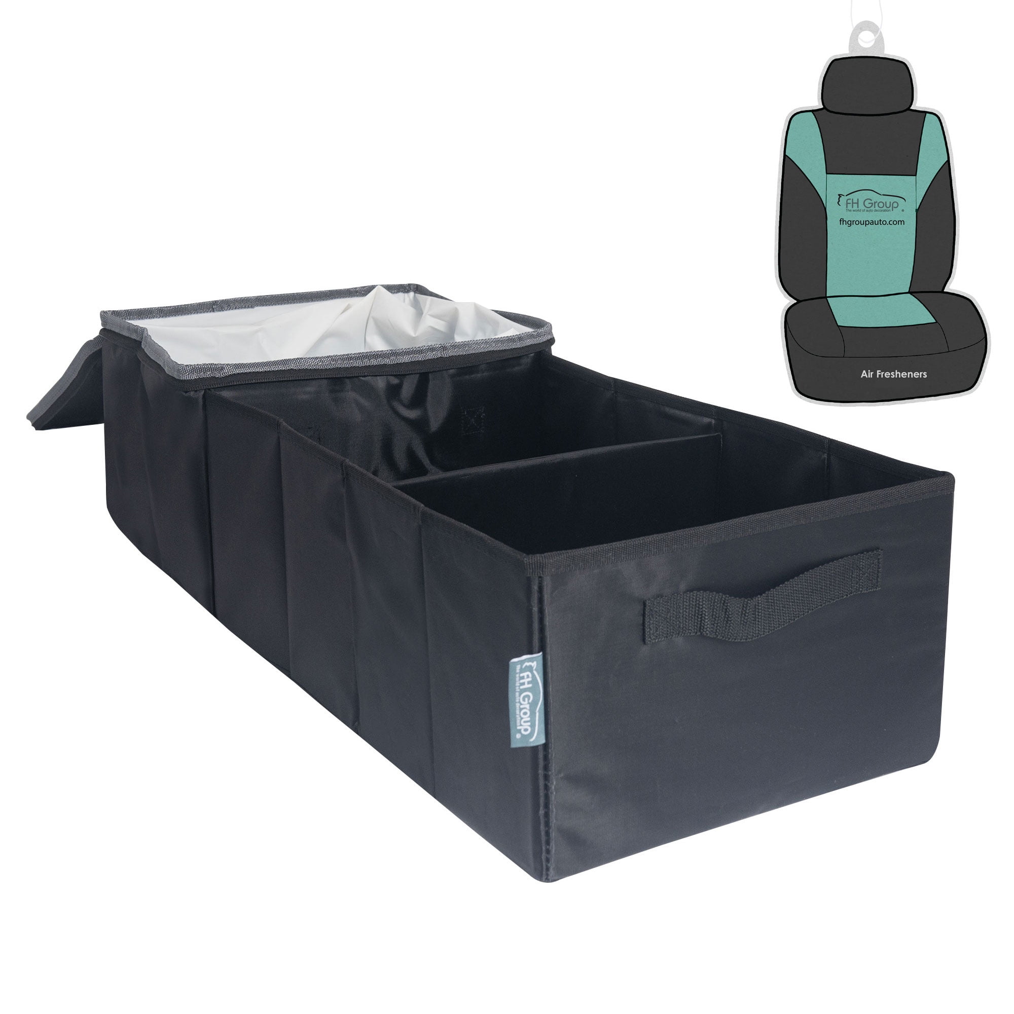 armoede optie rol FH Group Triple Action Car Organizer with Cooler with Bonus Air Freshener -  Walmart.com