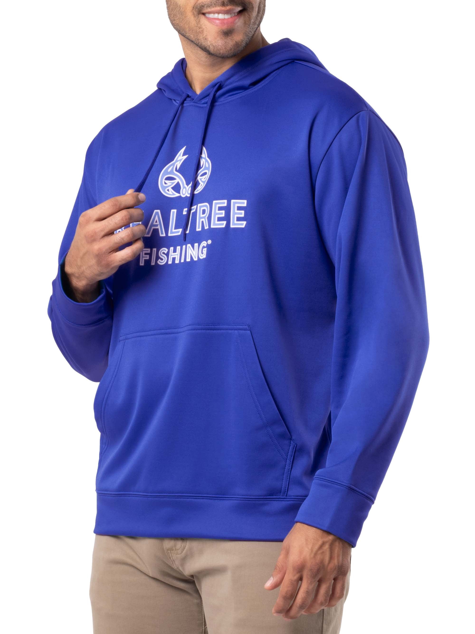 Realtree Fishing Men's Logo Performance Hoodie