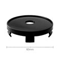 thumbnail image 4 of FeiKong 4 piezas 56mm + 60mm cubierta del cubo de la rueda del coche pegatina emblema calcomanía decoración accesorios para Skoda Octavia Superb Rapid Kodiaq Karoq Kamiq, 4 of 5