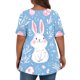 thumbnail image 3 of Camisas de Manga Larga para las Mujeres Cuello Redondo Impreso de Ajuste Suelto, Top de Moda de Verano Sexy para el Uso Diario, 3 of 6