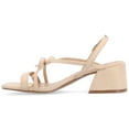 thumbnail image 3 of Journee Womens Amity Sling Back Multi Strap Block Heel Dress Sandals, 3 of 10
