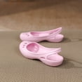 thumbnail image 1 of Sandalias Mujeres zapatos de jardín Eva no es deslizamiento Toe cerrado para piscina (37) rosa, 1 of 9
