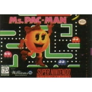 Super Nintendo Ms. Pac-Man - SNES Ms Pacman