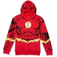 thumbnail image 4 of DC Comics Boys The Flash Cosplay Zip-up Hoodie with Cape - 4-20 Sweatshirt, Red, 5-6 US, 4 of 4