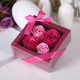 thumbnail image 2 of 1pc, birthday party small gift simulated flower 4 roses soap flower gift box romantic Valentine's Day gift for mother's day surprise for Christmas gift for friend's wedding, 2 of 2