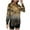 Gold, variant on SCSAlgin Sweatshirt For Women Fashion Glitter Sequin Long Sleeve Fall Tops Side Split Crewneck Pullover