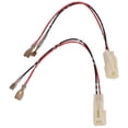 thumbnail image 3 of Arnés de cableado para altavoz de puerta, 1 par de conector de arnés de cableado para altavoz de puerta de coche, adaptador de arnés de cableado de altavoz probado y confiable, 3 of 10