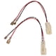 thumbnail image 2 of 1 par de conectores de enchufe de arnés de cableado de altavoz de puerta de automóvil, adaptador de arnés de altavoz de 12 V de repuesto para Kia, 2 of 10