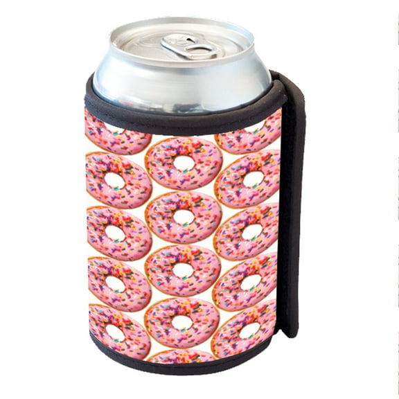 KuzmarK Insulated Drink Can Cooler Hugger - Donuts Doughnuts