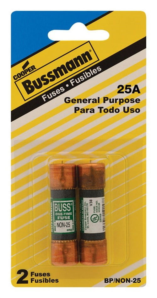 Bussman Bp/Non-25 25 Amp 250vac General Purpose Non-Current Limiting Class K5
