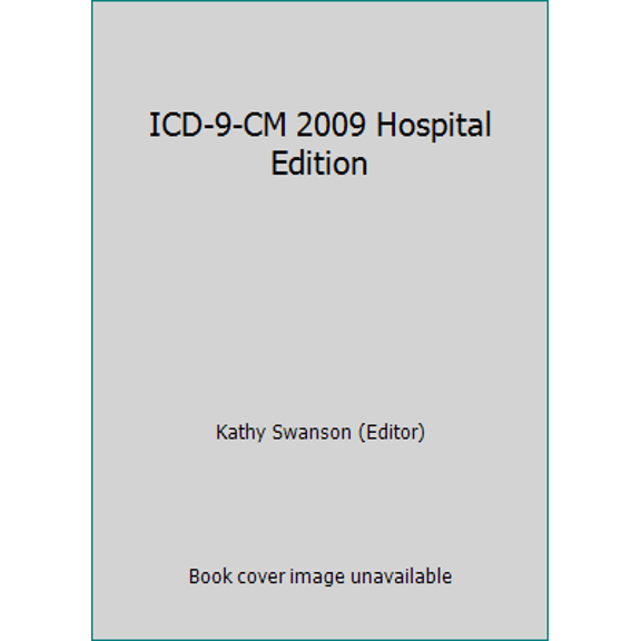 Pre-Owned ICD-9-CM 2009 Hospital Edition: Vols. 1, 2, and 3 : Color Coded (Paperback)