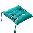 thumbnail image 4 of 16 Inches Square Seat Cushion Super Soft Bar Stool Cushions with Ties Non-Skid Backing Pad Cartoon Chair Mat, 4 of 19
