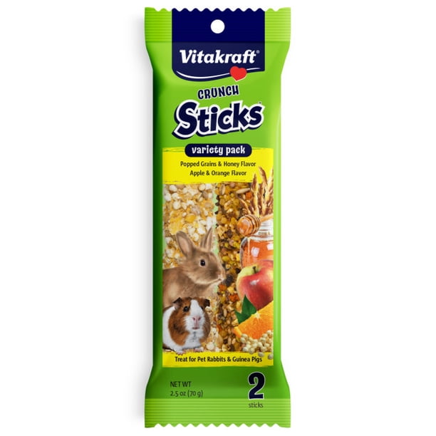 Vitakraft® Variety Pack Crunch Sticks for Guinea Pigs & Rabbit 2.5 Oz