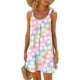 thumbnail image 2 of Vestidos de playa Mujeres Sexy Hawaiano Tropical Impreso Sin mangas Sling Mini Vestido Verano Suelto Cómodo Boho Sundress OAVQHLG3B Store  lin121212, 2 of 5