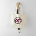thumbnail image 5 of CafePress - OT PENDANT FUSCHIA Tote Bag - Unisex Canvas Tote Bag, Beige, 1-Piece, 5 of 7