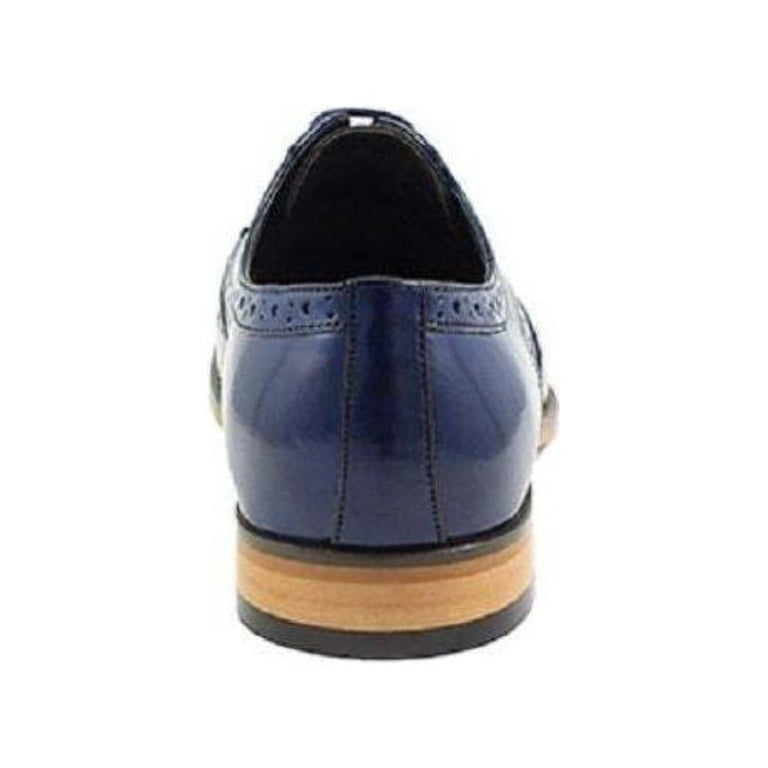 Stacy Adams Tinsley Wingtip Oxford Mens Shoes Cobalt Multi 