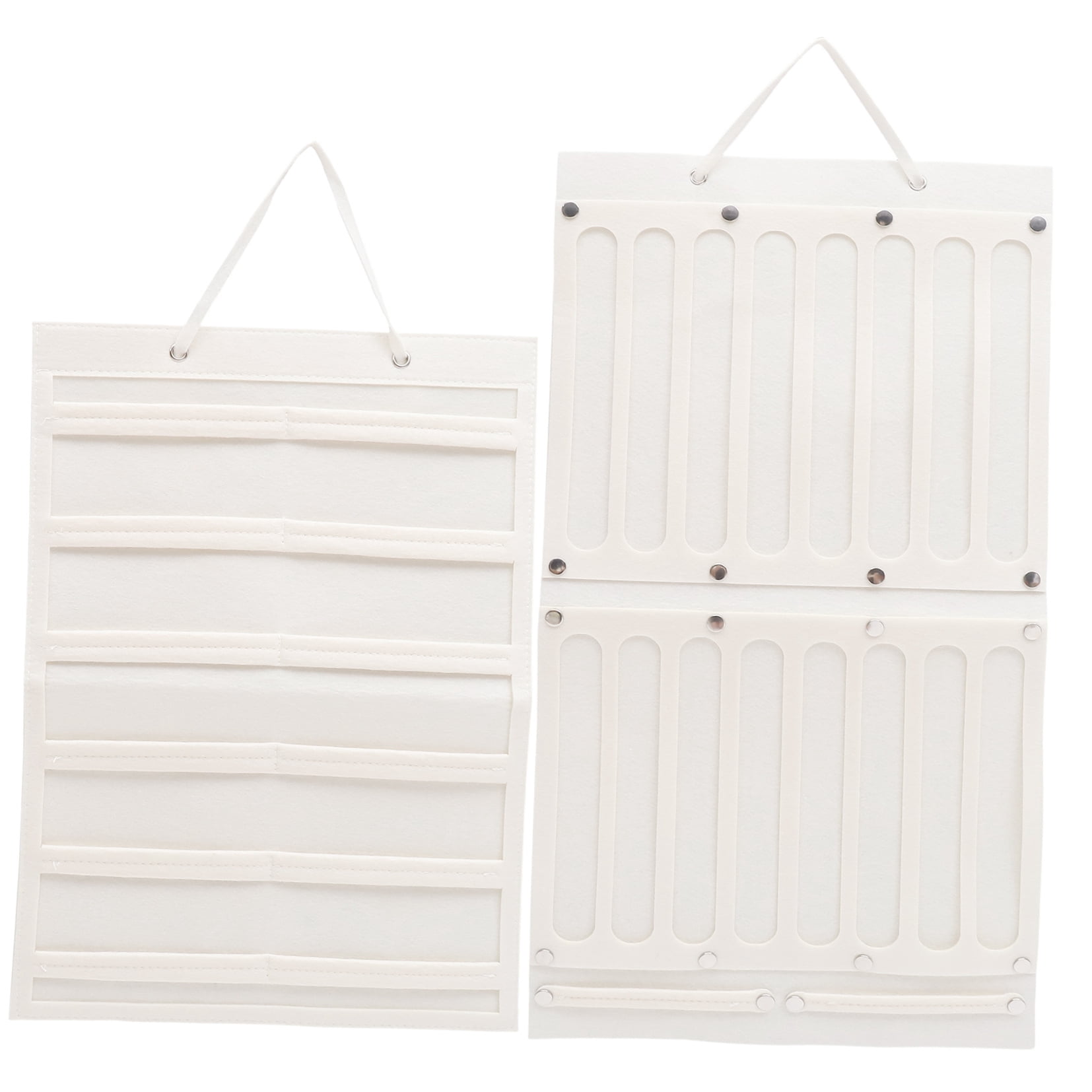 UPKOCH Hanging Hair Bow Organizer Felt Headband Hanger 2Pcs For Parents In Daily Use