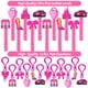 thumbnail image 4 of Kit de obsequios para fiestas Fumogym Pink Princess, 220 unidades, para niñas, 4 of 6