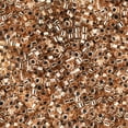 thumbnail image 2 of Miyuki Delica Seed Beads – Size 11/0 (1.6mm), DB0037, Copper-Lined Crystl, 7.2g, Approx. 1440 Beads, 2 of 7