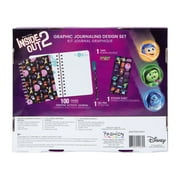 Inside Out 2 Graphic Journaling Design Set 4-Piece Stationery Kit