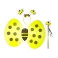 thumbnail image 2 of Conjunto de disfraz de abeja para niños, accesorios de disfraz para juegos de rol, cumpleaños, cosplay, niños Estilo A, 2 of 7