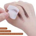 thumbnail image 3 of 8PCS Brow Tattoo Eyebrow Peel Off Temporary Tint Waterproof 4d Realistic Sticker Angled Stencil Removal Practice Drawing Color Sheets Patches Women Girls Makeup(Brown), 3 of 6