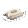 thumbnail image 2 of Microwave Corn Steamer with Lid and Handle for Easy Cooking Corn On The Cob Dishwasher Safe Food Grade Kitchen Dorm, 2 of 6