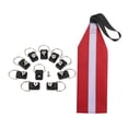 thumbnail image 1 of Bandera de seguridad duradera para kayak, de alta visibilidad, para embarcaciones, canoas, veleros y remolques de advertencia. Hebillas cuadradas, 1 of 6