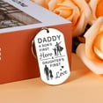 thumbnail image 2 of Gifts for Dad Fathers Day Birthday Christmas Keychain Gifts from Son Daughter, 2 of 5