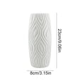 thumbnail image 3 of Floral Vase, Czzoypi Durable Plastic Centerpiece Vase, Unbreakable Home Decor for Fresh Dried Flowers Bedroom Kitchen Living Room Decoration, White, 3 of 6