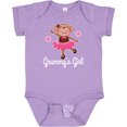 thumbnail image 3 of Inktastic Grammy Girl Ballerina Monkey Girls Baby Bodysuit, 3 of 5