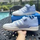 thumbnail image 4 of Ad-id-as Forum Low White Blue Dawn Men's Athletic Shoes GY0003 Size 11, 4 of 6