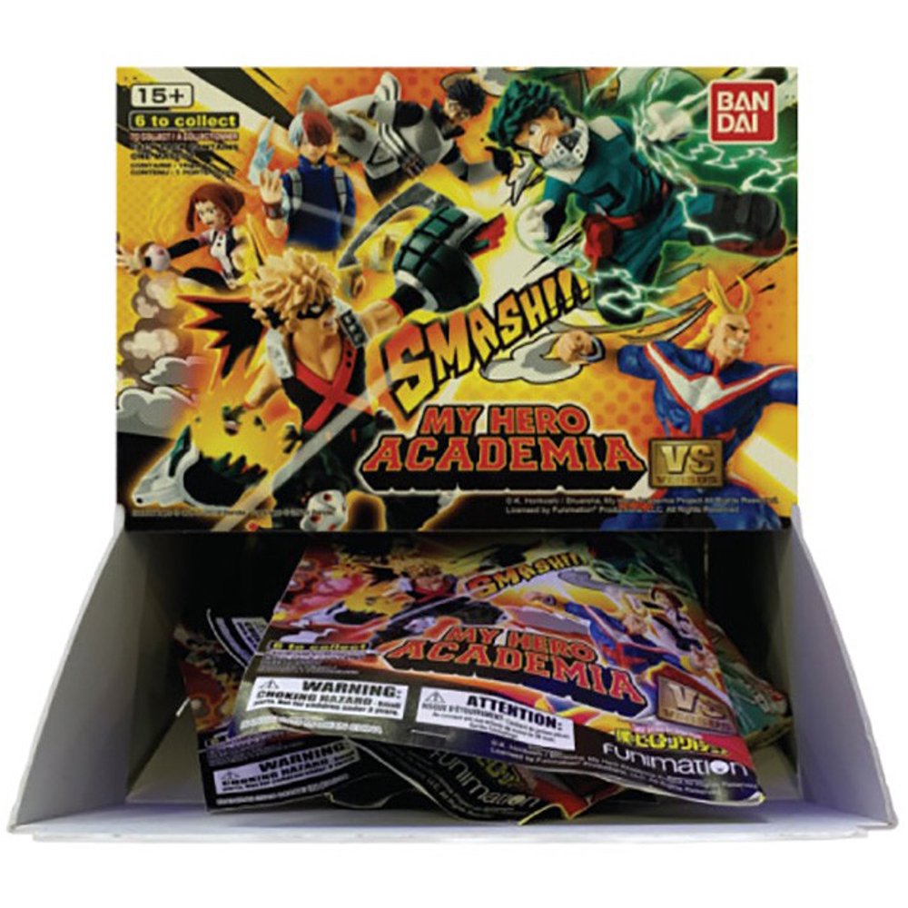 My Hero Academia Smash!!! Mystery Box [24 Packs] - Walmart.com ...