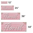 thumbnail image 3 of Florist Vinyl Decal 2 Pack of 12 Inch x 5 Inch Weatherproof Heavy-Duty Adhesive Backing | Fresh Flowers, Custom Arrangements, Professional Service | Made in USA, 3 of 6