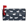 thumbnail image 2 of Lsque Cartoon Swan Mailbox Cover Standard Size ,Magnetic Mailbox Covers Post Wraps Letter Box Cover -21x18 in, 2 of 9