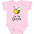 thumbnail image 3 of Inktastic I'm the Queen Cute Queen Bee Boys or Girls Baby Bodysuit, 3 of 5