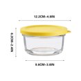 thumbnail image 5 of Glass Sealed Bowl under $5! Xqxayjr Microwave Safe Glass Food Storage Container, Stackable Airtight Sealed Bowl for Kitchen, Multifunctional Fresh-Keeping Bowl with Lid, Heatable Meal Prep Bowl, 5 of 9