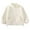 Cream-Coloured, variant on LYMAYTER Kids Girls Boys Fleece Jacket Youth Solid Color Warm Coats Toddler Long Sleeves Spring Fall Outerwear for 3-16 Years