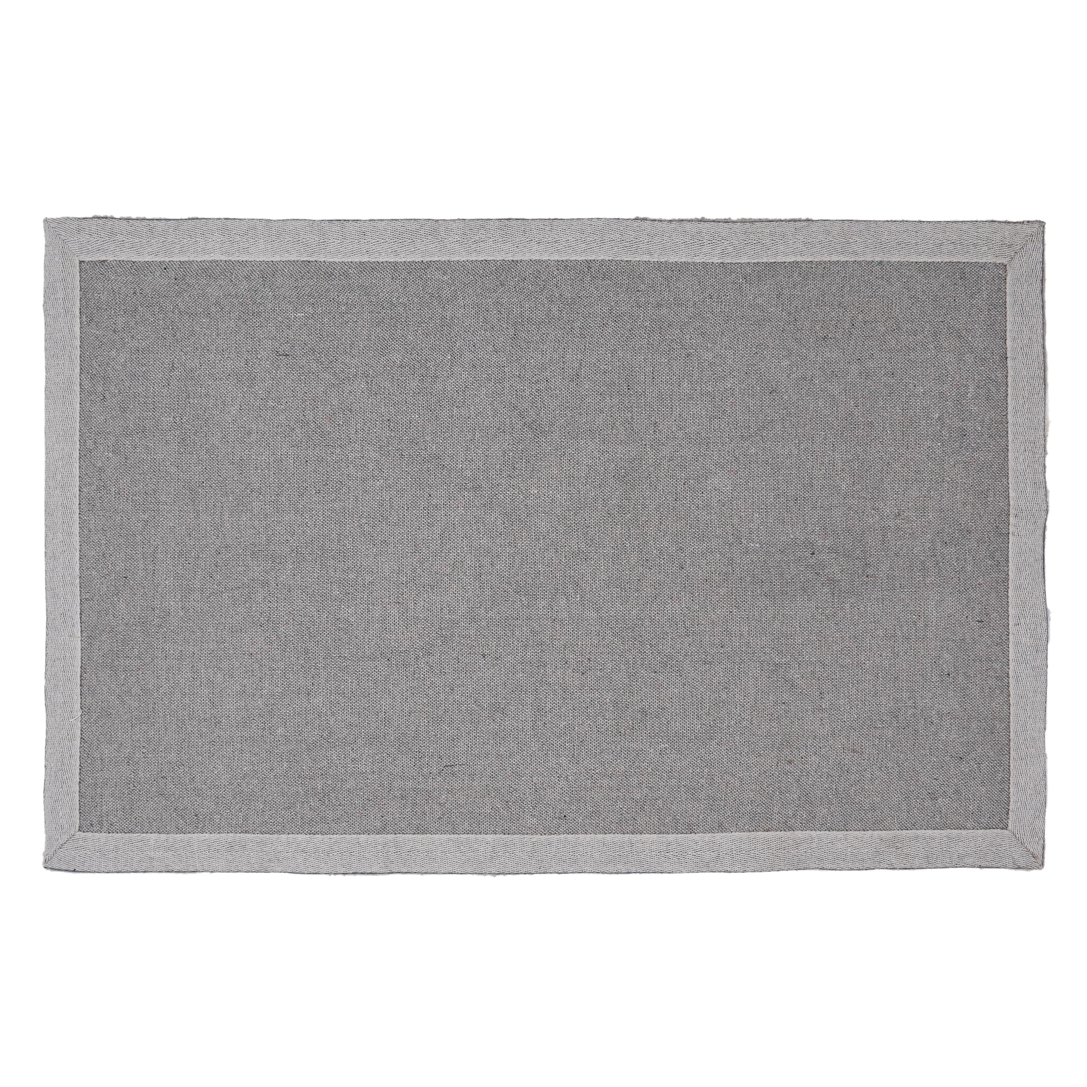 Better Homes & Gardens 5' x 8' Corte Border Area Rug, Gray