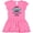 Raspberry with Polka Dots, variant on Inktastic Happy Birthday, Mommy I'm the Best Ever in Blue Girls Baby Dress