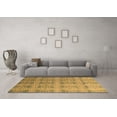 thumbnail image 3 of Ahgly Company Indoor Square Oriental Brown Modern Area Rugs, 7' Square, 3 of 4