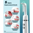 thumbnail image 3 of Pulidor de dientes Smile-Aid recargable con 3 pastas y 5 cabezales, 3 of 8