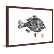 Sunfish Framed Painting Print