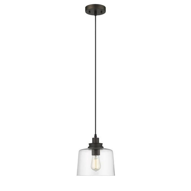 Chloe Lighting CH2S115RB09-DP1 Pendentif de Plafond Mini Bronze Frotté 1 Lumière - 9 Po.