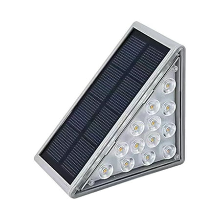 

Clearance! Yuoaenl Garden Lamps Led Solar Step Lights，It Can Withstand a Variety of Weather Such As Heavy Rain Snow and Frost. Garden Light 2X Stair Lights