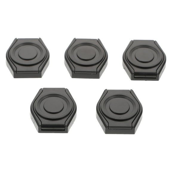 LULULION 5Pcs Privacy Webcam Covers Plastic Black for Notebook Computer