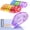 Multicolor Glue Dots, variant on Marsrock Double-Sided Tape Roller for Scrapbooking 6-Pack (0.31IN x 30FT) Adhesive Tape Glue Runner, Scrapbook Supplies and Craft Supplies for Scrapbooking, Gift Wrapping and Photo Tape